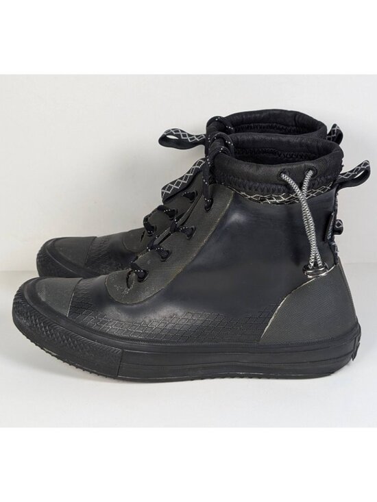 Converse Chuck Taylor All Star Thermo-Boot High Top Mens 6 Womens 8 Black Rubber main image 4